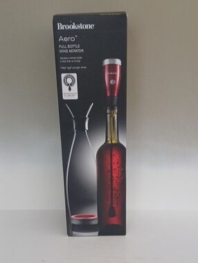 Brookstone Aero Full Bottle Wine Aerator